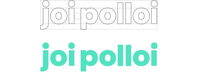 The new Joi polloi typeface