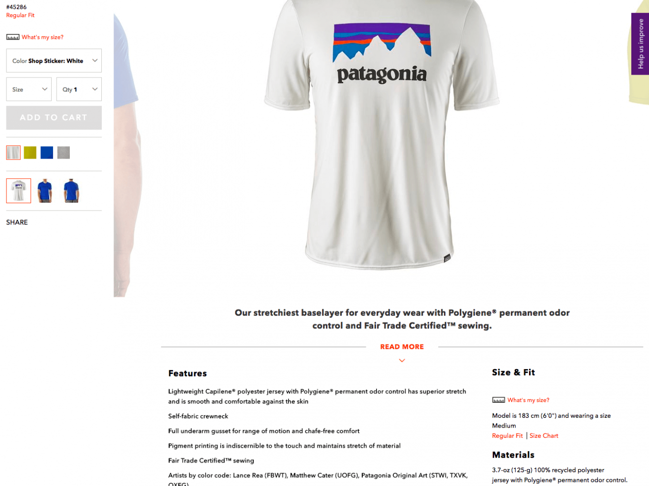 Patagonia T-Shirt customisation