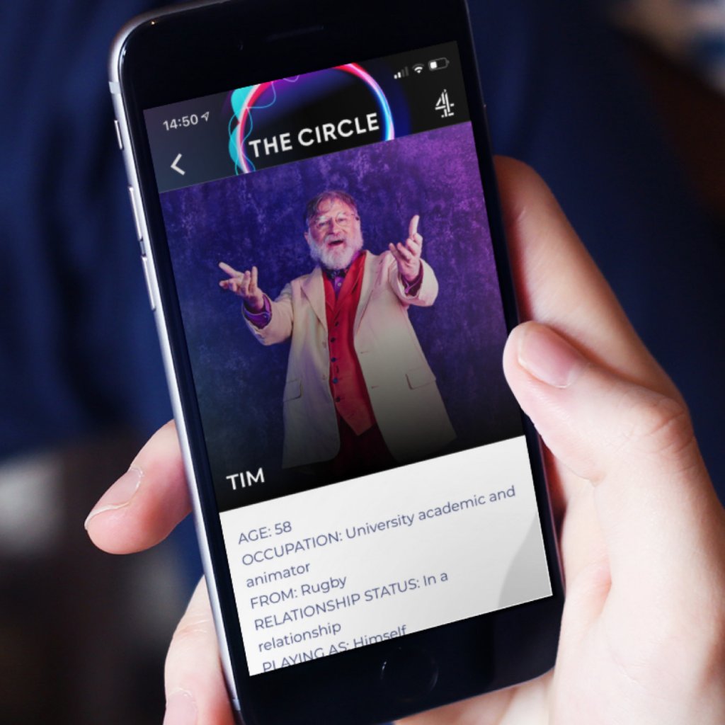 The Circle app - Tim's profile